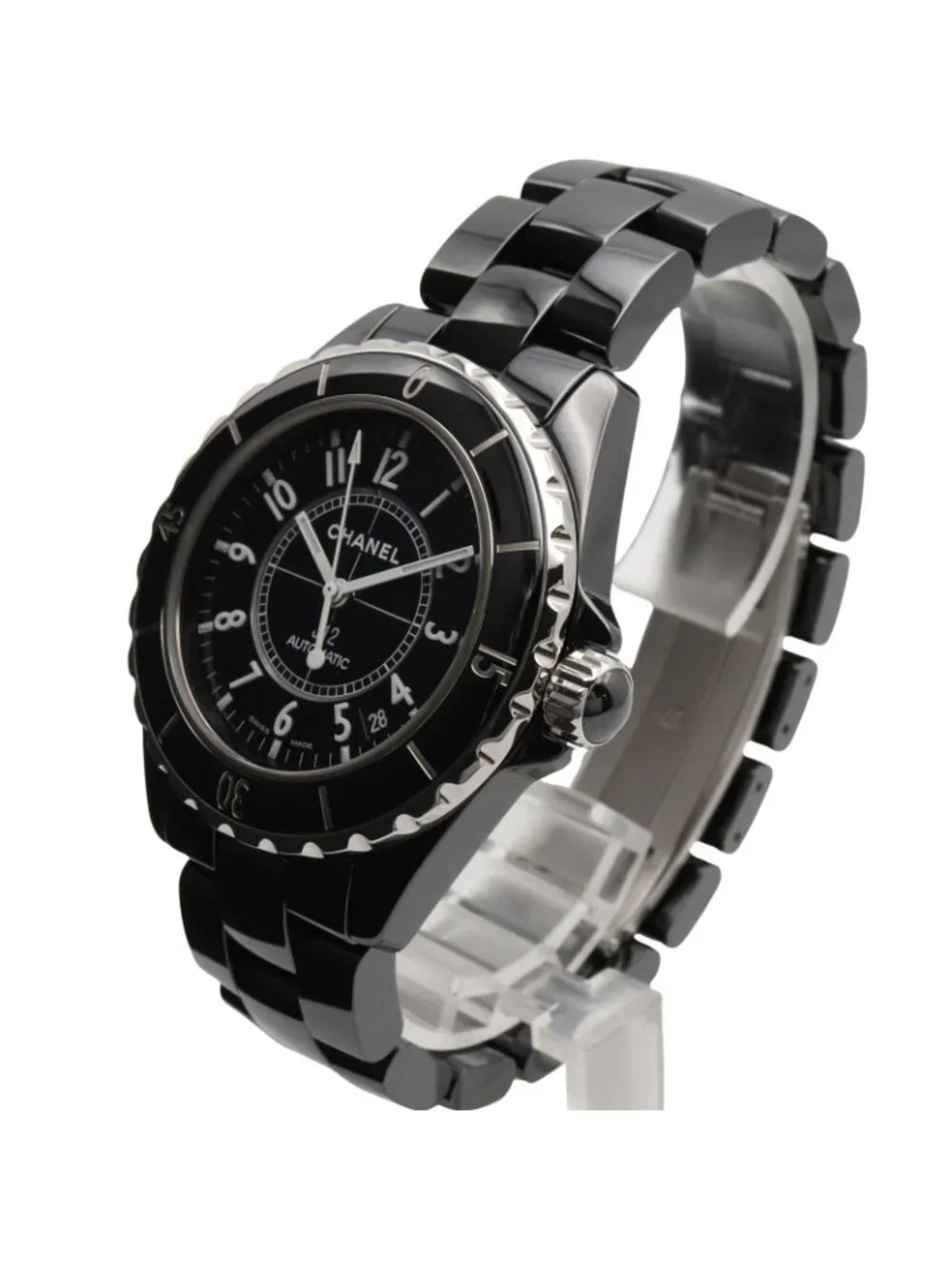 Chanel Watch Black Ceramic